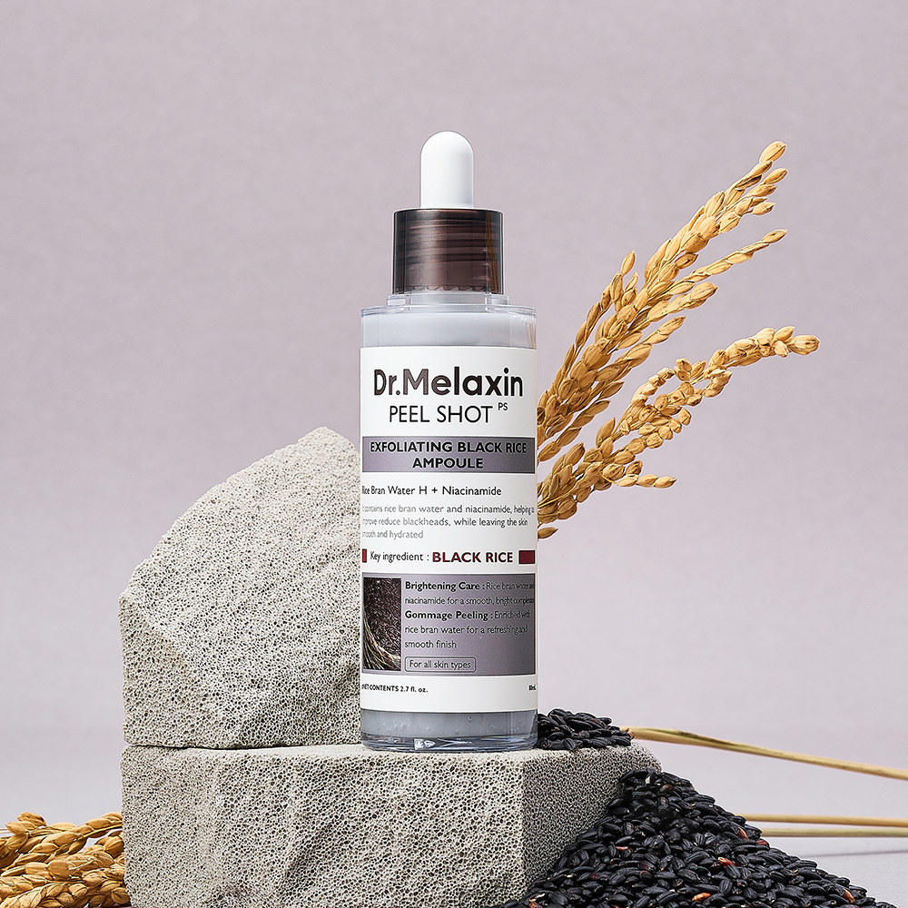 Dr. Melaxin Peel Shot Exfoliant Black Rice Ampoule