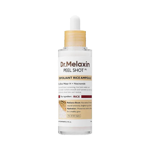 Dr. Melaxin Peel Shot Exfoliant Rice Ampoule